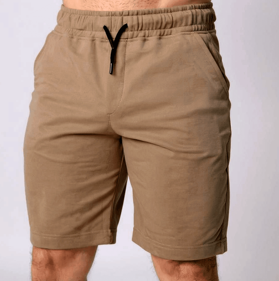 Short Camel - 100% Coton